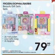Frozen/Sophia/Barbie Beauty Gift Sets-Each