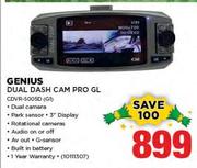 Genius Dual Dash Cam Pro GL CDVR-5005D (GI)