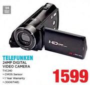 Telefunken 24MP Digital Video Camera TVC240