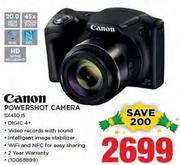 Canon Powershot Camera SX430 IS