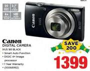 Canon Digital Camera IXUS 185 Black