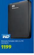 WD Elements Portable USB 3.0 2TB