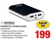 Sansui Essential Power Bank SAN-1014-BK