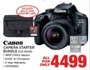 Canon Camera Starter Bundle(EOS 4000D)