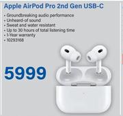 Apple Air Pod Pro 2nd Gen USB-C