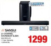 sansui sound bar with woofer