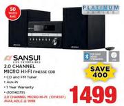 Sansui 2.0 Channel Micro HiFi 