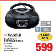 Sansui Bluetooth Portable Radio SCDB-849
