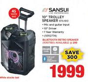 sansui trolley speaker