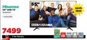 Hisense 55" UHD TV 55A6100W