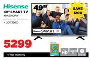 Hisense 49" Full HD Smart TV 49A5700PW