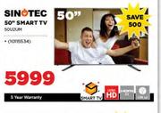 Sinotec 50" Ultra HD Smart TV 5QU2UM