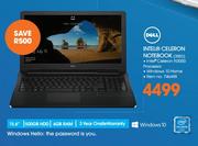 Dell Intel Celeron Notebook