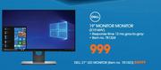 Dell 27” LED Monitor 
