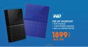 WD 4TB My Passport-Each