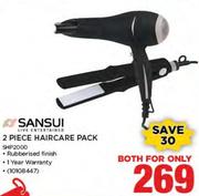 Sansui 2 Piece Haircare Pack SHP2000-Both For