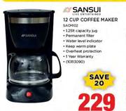 Sansui 12 Cup Coffee Maker 