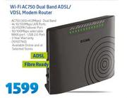 D-Link Wi-Fi AC750 Dual Band ADSL/VDSL Modem Router