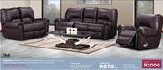 Viali Roxford 3Piece 3Action Lounge Suite