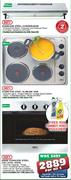 Defy Stainless Steel Cookerhood + Stainless Steel Slimline Hob + Stainless Steel Eye Level Oven