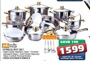 Muller & Haupt 18 Piece Pot Set