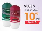 Status Roll-On-50Ml Each