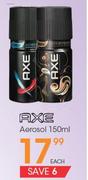 Axe Aerosol-150Ml Each