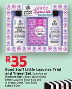 Good Stuff Little Luxuries Trial And Travel Set