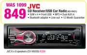 JVC CD Receiver/USB Car Radio KD-R431