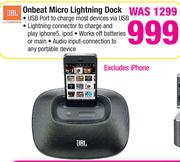 UBL Onbeat Micro Lighting Dock