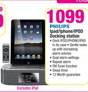 Philips Ipad/Iphone/Ipod Docking Station