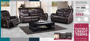 Grafton Everest Trent 3 Piece 3 Action Reclining Lounge Suite
