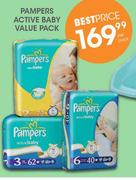 Pampers Active Baby Value Pack-Per Pack