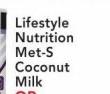 Lifestyle Nutrition Met-S Coconut Milk-400ml Each