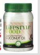 Lifestyle Food Coconut Oil Odourless-400ml