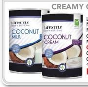 Lifestyle Nutrition Met-S Coconut Cream-400ml Each