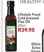 Lifestyle Food Cold-Pressed Flax Oil-250ml