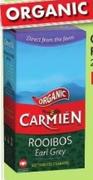 Carmien Organic Rooibos Blends Assorted-20 Teabags