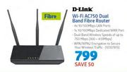 D-Link Wi-Fi AC750 Dual Band Fibre Router