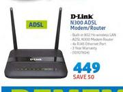 D-Link N300 ADSL Modem/Router