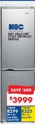 KIC 276Ltr Metallic Fridge KB631 ME 