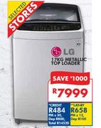 LG 17KG Metallic Top Loader Washing Machine