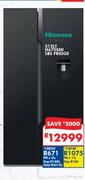 Hisense 512LT SBS Fridge H670SMI