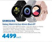 Samsung Galaxy Watch Active 40mm Black BT
