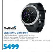 Garmin Vivoactive 3 Black Steel