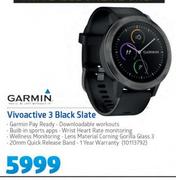 Garmin Vivoactive 3 Black Slate