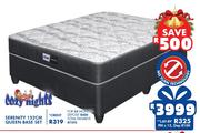 Cozy Nights Serenity 152cm Queen Base Set