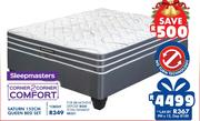Sleepmasters Saturn 152cm Queen Bed Set