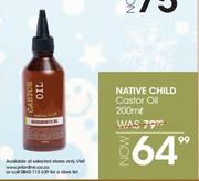 Native Child Caster Oil-200ml