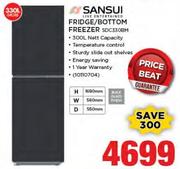 Sansui 330Ltr Fridge/Bottom Freezer SDC330BM